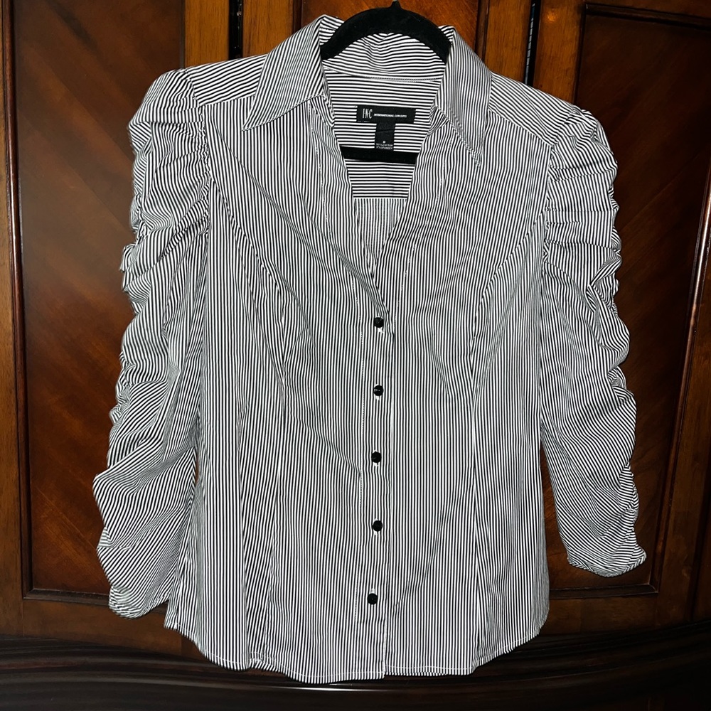 INC Stylish Fitted Dress Shirt Size 8